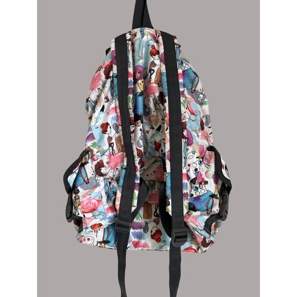 Moomin LeSportsac Backpack Large Print All Over main image 6